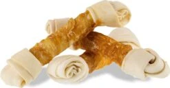 Petstyleliving Geknoopt Bot Met Kip 20-21cm - 6 Stuks - Hersluitbaar - Hondensnacks -Hondenspullen Verkoop 1200x621