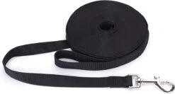 Nobleza Trainingslijn - Longeerlijn - Sleeplijn - Hondenlijn - Trainingslijn Hond - Speurlijn - 10 Meter - Zwart 14 Nobleza Trainingslijn - Longeerlijn - Sleeplijn - Hondenlijn - Trainingslijn Hond - Speurlijn - 10 Meter - Zwart -Hondenspullen Verkoop 1200x646 4