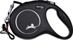 Flexi Classic Tape - Zwart - M - 5 M -Hondenspullen Verkoop 1200x670 1