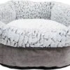Rosewood Hondenmand Luxury Plush Rond Grijs 48X48 CM -Hondenspullen Verkoop 1200x696 1