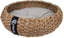 District 70 COCOON - Luxe Hondenmand Van Duurzaam Hoogwaardig Riet Met Zacht Kussen - Maten S/M/L - Large -Hondenspullen Verkoop 1200x722 1
