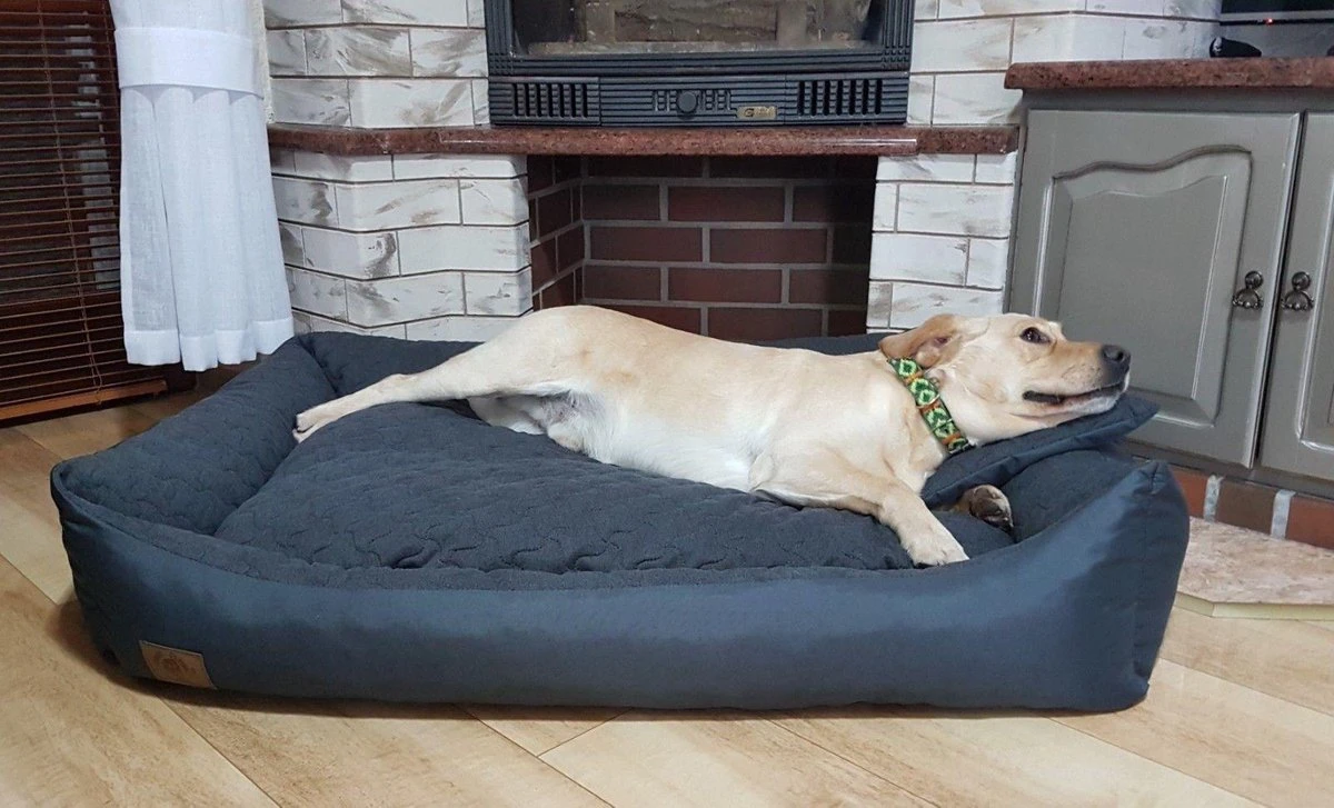 Merkloos Hondenmand Antraciet 120x90 Cm - Wasbaar Hondenkussen - Waterdicht Hondenbed 6 Merkloos Hondenmand Antraciet 120x90 Cm - Wasbaar Hondenkussen - Waterdicht Hondenbed - Afbeelding 4