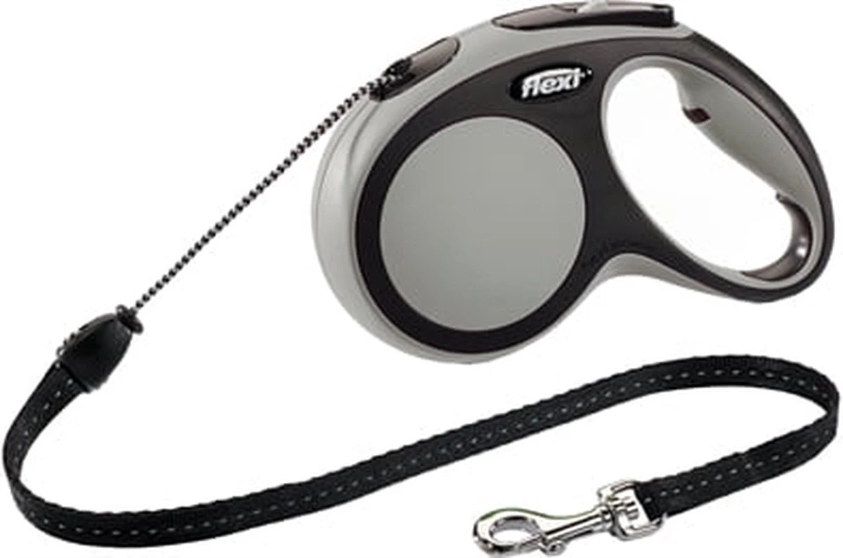 Flexi New Comfort - Hondenriem - Koord - Grijs - M - 8M 15 Flexi New Comfort - Hondenriem - Koord - Grijs - M - 8M - Afbeelding 13