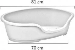 Flamingo - Hondenmand Domus - Grijs - 70/81 X 51 X 24 Cm -Hondenspullen Verkoop 1200x795 3