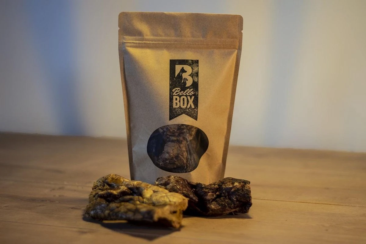 Bello’s Proeverij 100% Natuurlijk – Kennismakingsbox Met Verschillende Smaken Gedroogde Hondensnacks – Cadeaubox – Natuurlijke Hondensnoepjes 6 Bello’s Proeverij 100% Natuurlijk – Kennismakingsbox Met Verschillende Smaken Gedroogde Hondensnacks – Cadeaubox – Natuurlijke Hondensnoepjes - Afbeelding 4