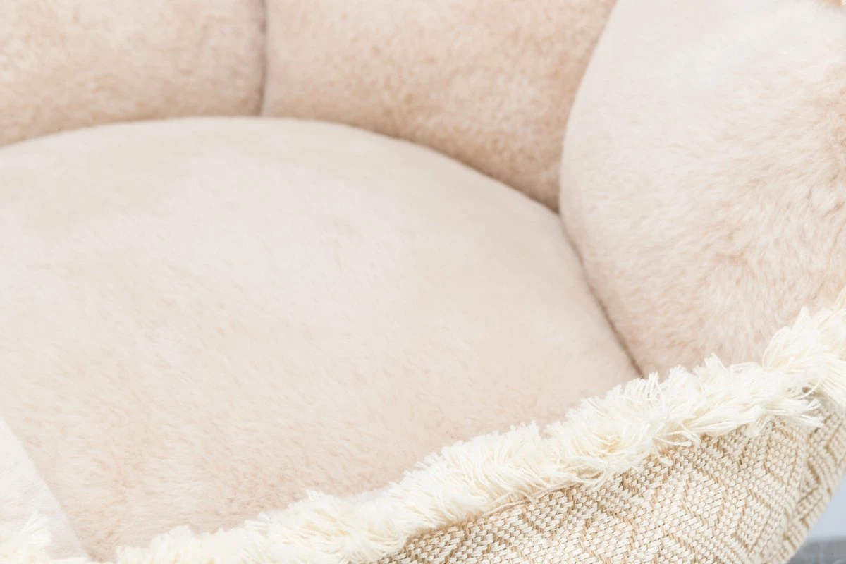 Trixie Hondenmand Boho Hoekig Beige - 50X50 CM 4 Trixie Hondenmand Boho Hoekig Beige - 50X50 CM - Afbeelding 2