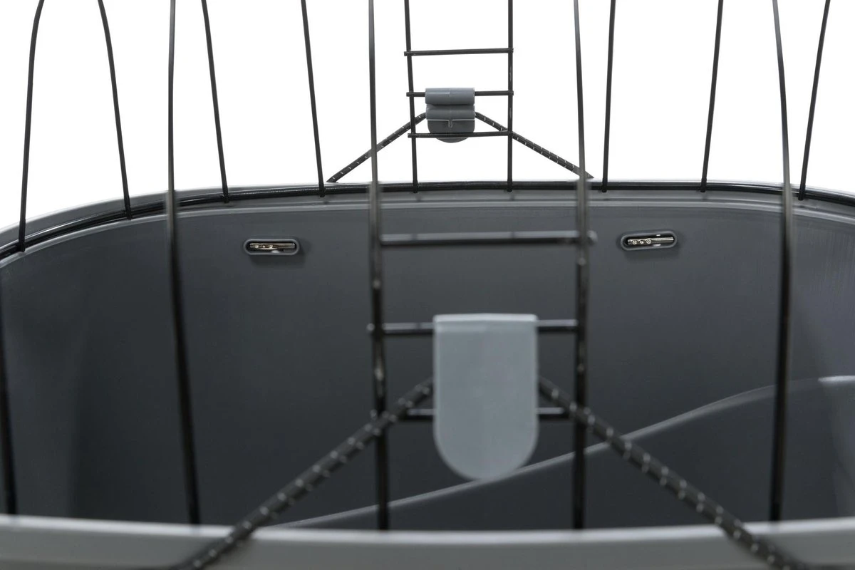 Trixie Fietsmand Voor Bagagedrager Met Draadkoepel Kunststof Grijs (46X36X47 CM) 18 Trixie Fietsmand Voor Bagagedrager Met Draadkoepel Kunststof Grijs (46X36X47 CM) - Afbeelding 16