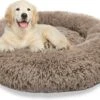 Topmast Fluffy Donut - Dierenmand - Donut Hondenmand - Camel - 40 Cm -Hondenspullen Verkoop 1200x806 4