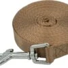 Hondenriem 5 Meter | Gerecycled Nylon | Lange Lijn | Trainingslijn | 2cm | Bruin -Hondenspullen Verkoop 1200x824 1