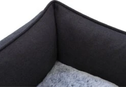 Benzano - Hondenmand - All Season - Wasmachine Wasbaar - Omkeerbaar Kussen - Pluche - Schuimvulling - Antraciet - 100 CM -Hondenspullen Verkoop 1200x827 3