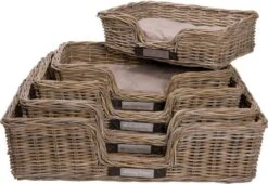 Happy-House Rieten Hondenmand - XL - 90 X 70 Cm Incl Kussen -Hondenspullen Verkoop 1200x828 19
