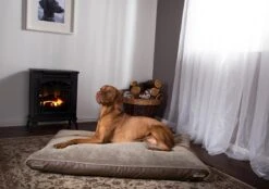 Scruffs Chateau - Hondenbed Orthopedisch Met Memory Foam Voor Extra Steun Voor Rug En Gewrichten - Grijs & Bruin Maat M/L - Kleur: Grijs, Maat: Medium -Hondenspullen Verkoop 1200x844 2