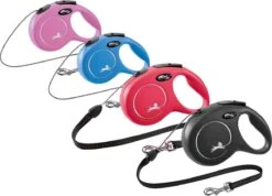 Flexi New Classic Koord - Hondenriem - Roze - XS - 3 M -Hondenspullen Verkoop 1200x863 3