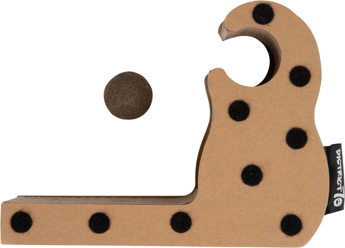 District 70 MAZE 3-in-1 Opvouwbare Kartonnen Kattenmand - Inclusief Catnip Balletje - Voor Slapen, Spelen En Krabben! 5 District 70 MAZE 3-in-1 Opvouwbare Kartonnen Kattenmand - Inclusief Catnip Balletje - Voor Slapen, Spelen En Krabben! - Afbeelding 3