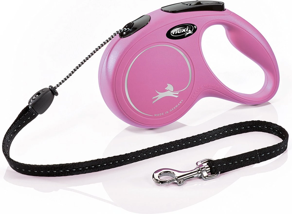 Flexi New Classic Tape - Hondenriem - Roze - S - 5 M 10 Flexi New Classic Tape - Hondenriem - Roze - S - 5 M - Afbeelding 8