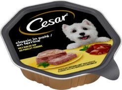 Cesar Classic Paté Honden Natvoer - Kip - 14 X 150 Gr -Hondenspullen Verkoop 1200x889
