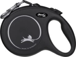 Flexi Rollijn New Classic Tape Large 8 M - Hondenriem - Zwart Tot 50kg -Hondenspullen Verkoop 1200x898 1