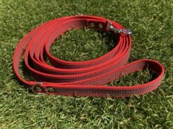 Merkloos Hondenriem - Antislip Lijn - 3 Meter - Rood - Training - Anti Slip - Volglijn - Looplijn - Speurlijn - Puppy