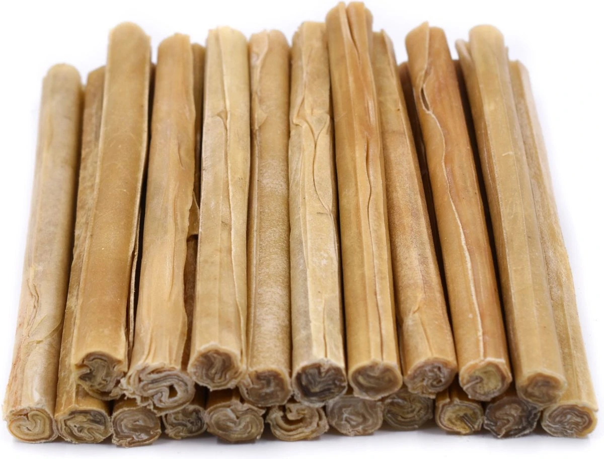 Merkloos Geperste Staaf Voordeelverpakking Van 20 Stuks. 25,4cm 20mm - Kauwstaven - Runderhuid - Snack - Kauwbot - Hondensnacks - Hond - Snacks 3 Merkloos Geperste Staaf Voordeelverpakking Van 20 Stuks. 25,4cm 20mm - Kauwstaven - Runderhuid - Snack - Kauwbot - Hondensnacks - Hond - Snacks