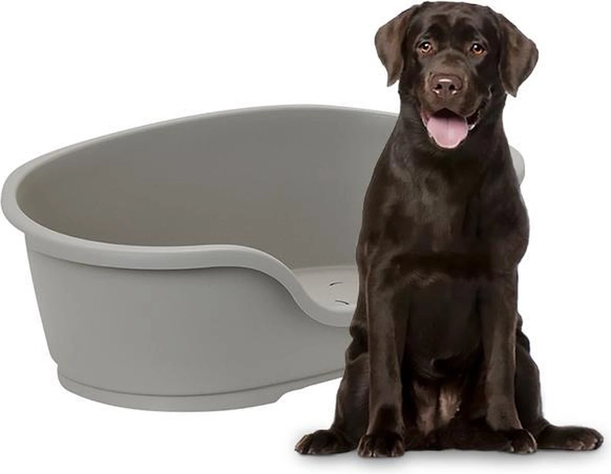 Flamingo - Hondenmand Domus - Grijs - 110 X 74 X 30 Cm 5 Flamingo - Hondenmand Domus - Grijs - 110 X 74 X 30 Cm - Afbeelding 3
