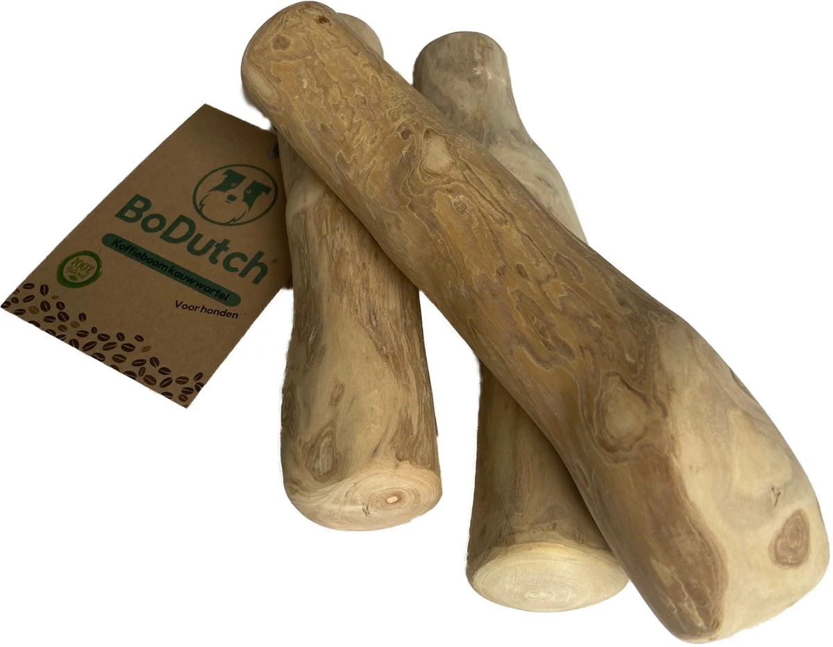 BoDutch - Koffieboom Kauwwortel - Maat L - Hondensnack 8 BoDutch - Koffieboom Kauwwortel - Maat L - Hondensnack - Afbeelding 6