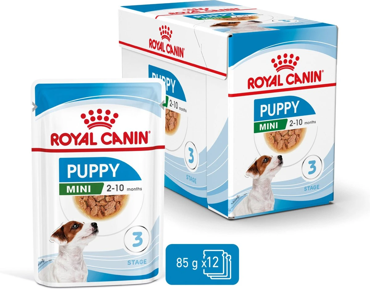 Royal Canin Shn Mini Puppy Pouch - Hondennatvoer - 12 X 85 G 20 Royal Canin Shn Mini Puppy Pouch - Hondennatvoer - 12 X 85 G - Afbeelding 18