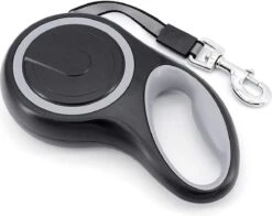 IGOODS - Uitlaatriem - Honden Riem - Katten Riem - Uitlaatriem Voor Dieren Rollijn - Hondenriem - 5 Meter Lang - Grijs -Hondenspullen Verkoop 1200x952