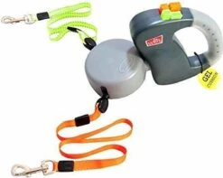 Wigzi Dual Doggie 2.0 Voor Twee Honden - Hondenriem - Grijs - 3m - <22 Kg (per Hond) 13 Wigzi Dual Doggie 2.0 Voor Twee Honden - Hondenriem - Grijs - 3m - <22 Kg (per Hond) -Hondenspullen Verkoop 1200x958