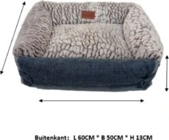 Cannie NEW Comfortabele - Hondenmand - Hondenbed - Warme Winter - 60*50*16 - Blauw 24 Cannie NEW Comfortabele - Hondenmand - Hondenbed - Warme Winter - 60*50*16 - Blauw -Hondenspullen Verkoop 1200x997 2