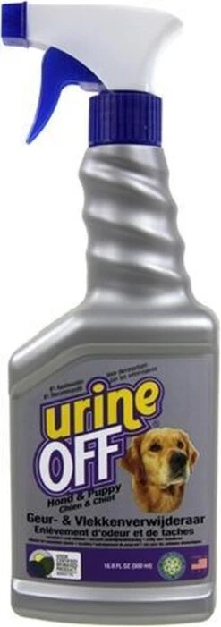 Urine Off Geur En Vlekverwijderaar Voor Hond En Puppy Urine - 1 ST à 500 ML -Hondenspullen Verkoop 423x1200