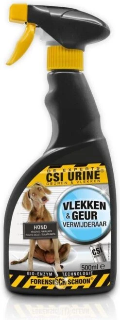 CSI Urine Vlek En Geurspray Puppy En Hond 500 Ml -Hondenspullen Verkoop 449x1200