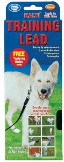 Company Of Animals Halti Trainingslijn - Large - 2 Meter - Verstelbaar - Zwart -Hondenspullen Verkoop 475x1200