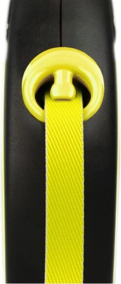 Flexi New Neon Tape - Hondenriem - Geel/Zwart - L - 5 M - (<50 Kg) 21 Flexi New Neon Tape - Hondenriem - Geel/Zwart - L - 5 M - (<50 Kg) -Hondenspullen Verkoop 510x1200