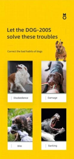 Anti Blafband EN Trainingshalsband In 1 - UNIEK Systeem - 500m Bereik - Trainingsband Opvoedband Waterdicht - Anti Blaf Apparaat - Teletac - Oplaadbaar - Volautomatisch - Grote & Kleine Hond -Hondenspullen Verkoop 562x1200 3