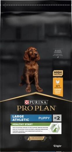 Pro Plan Healthy Start Puppy Large Athletic - Honden Droogvoer - Kip - 12 Kg -Hondenspullen Verkoop 573x1200 2