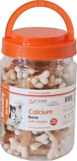 Proline Boxby Calcium Bone Hondensnack - 360 G -Hondenspullen Verkoop 577x1200 3