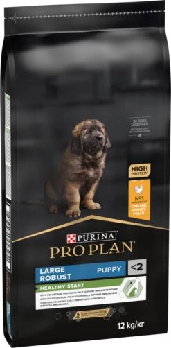 Pro Plan Healthy Start Puppy Large Robust - Honden Droogvoer - Kip - 12 Kg -Hondenspullen Verkoop 591x1200 1