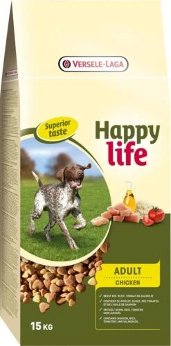 VERSELE-LAGA Happy Life Adult - Kip - Hondenvoer - 15 Kg 10 VERSELE-LAGA Happy Life Adult - Kip - Hondenvoer - 15 Kg -Hondenspullen Verkoop 594x1200 2