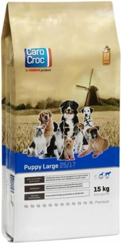 Carocroc Puppy Large Breed 15 KG -Hondenspullen Verkoop 596x1200