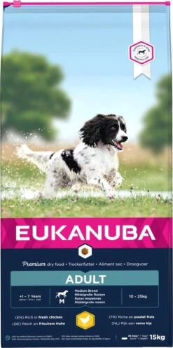 Eukanuba Dog Adult Medium Breed - Kip - Hondenvoer - 15 Kg 10 Eukanuba Dog Adult Medium Breed - Kip - Hondenvoer - 15 Kg -Hondenspullen Verkoop 597x1200 2