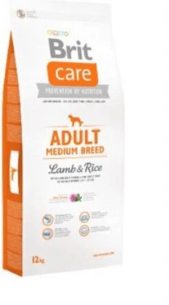 Brit Care Adult Medium Lam Hypo-allergeen 12kg Met 50% Vlees! -Hondenspullen Verkoop 668x1200