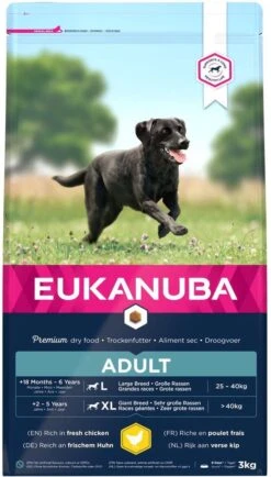 Eukanuba Dog Adult Large Breed - Kip - Hondenvoer - 15 Kg 15 Eukanuba Dog Adult Large Breed - Kip - Hondenvoer - 15 Kg -Hondenspullen Verkoop 683x1200 3