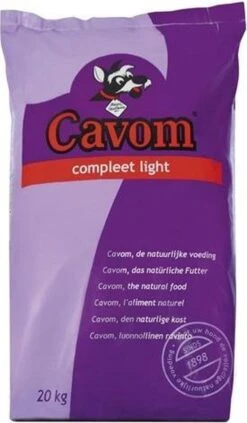 Cavom Compleet Hondenvoer Light - 5 Kg -Hondenspullen Verkoop 700x1200