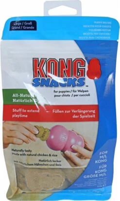 Kong Stuff 'N Snacks Puppy Hondensnack - Kip&Rijst - L -Hondenspullen Verkoop 716x1200
