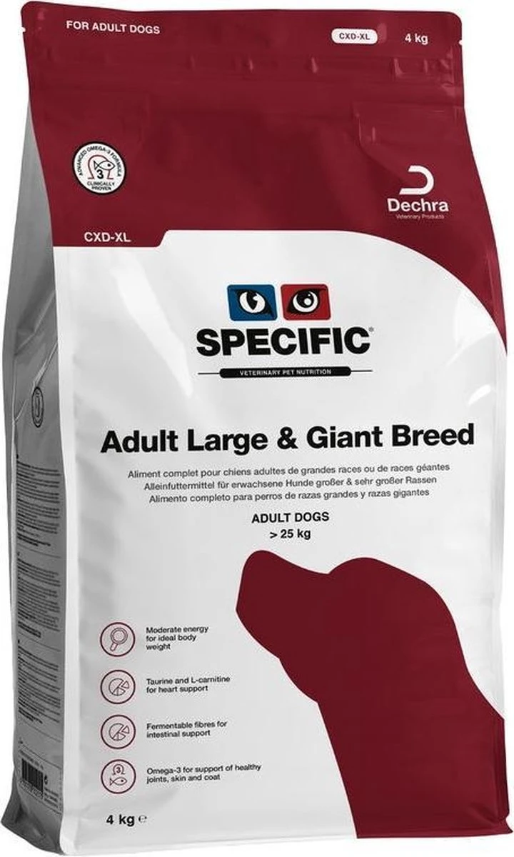 Specific Adult Large & Giant Breed CXD-XL - 12 Kg 3 Specific Adult Large & Giant Breed CXD-XL - 12 Kg