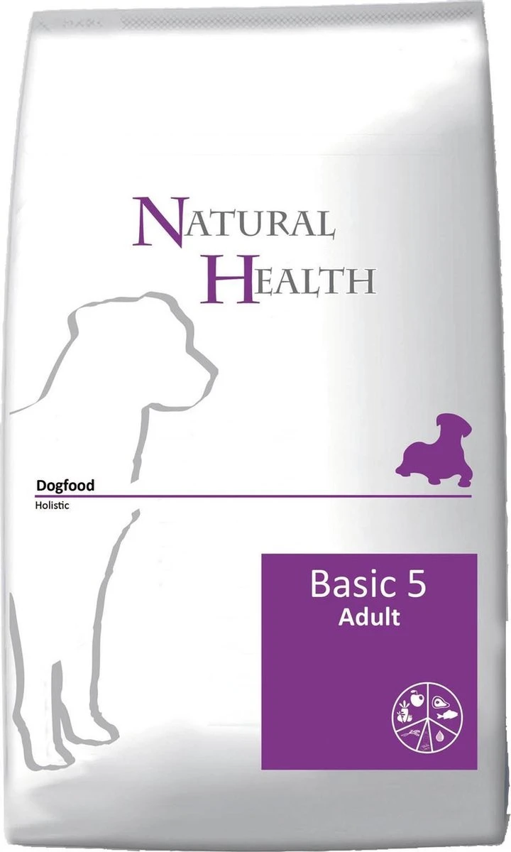 Natural Health Dog Basic Five - 12,5 KG 3 Natural Health Dog Basic Five - 12,5 KG