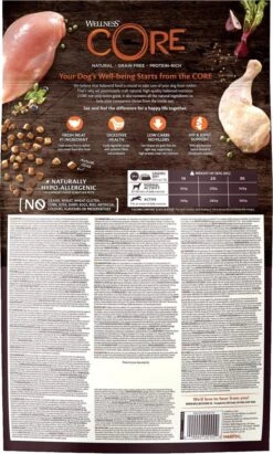 Wellness Core Grain Free Dog Original Kalkoen & Kip - Hondenvoer - 10 Kg 10 Wellness Core Grain Free Dog Original Kalkoen & Kip - Hondenvoer - 10 Kg -Hondenspullen Verkoop 722x1200 1