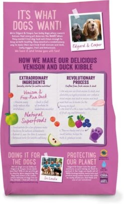 Edgard & Cooper Verse Hert & Scharreleend Brok - Voor Volwassen Honden - Hondenvoer - 2 X 2.5kg -Hondenspullen Verkoop 729x1200 2