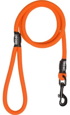 Rebel Petz - Sterke Gevlochten Hondenlijn Van Touw - Kleur: Oranje, Maat: Large -Hondenspullen Verkoop 730x1200 2