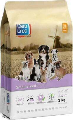 Carocroc Small Breed 25/16 - Hondenvoer - 15 Kg -Hondenspullen Verkoop 732x1200 1